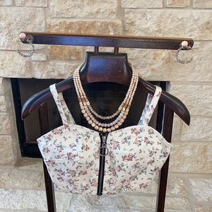 Floral crop top